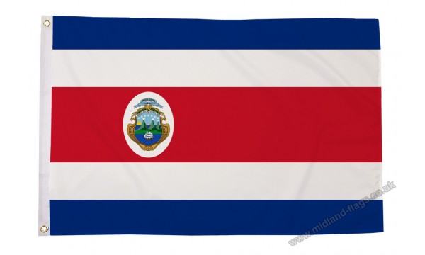 Costa Rica 3ft x 2ft Flag - CLEARANCE